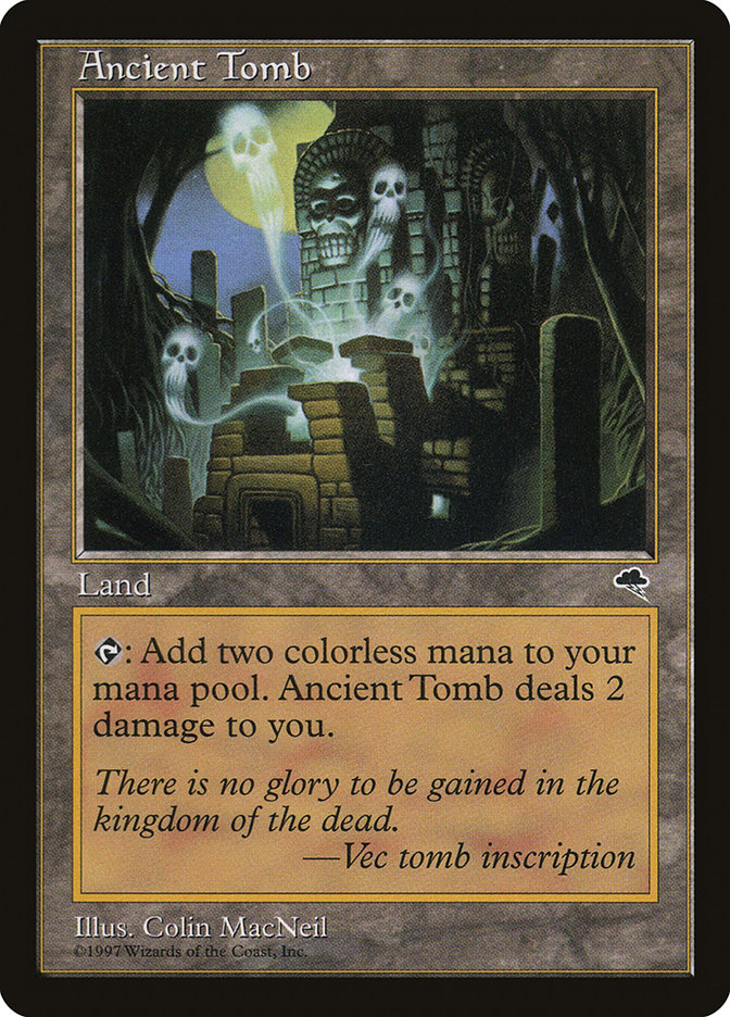 Image of the card Ancient Tomb.