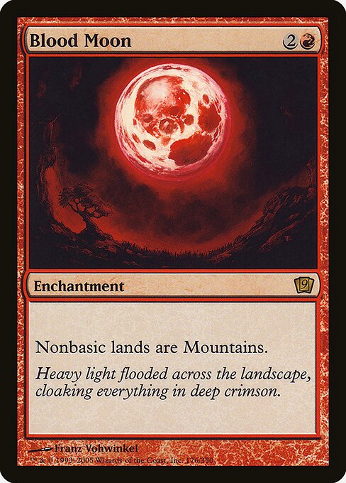 Image of the card Blood Moon.