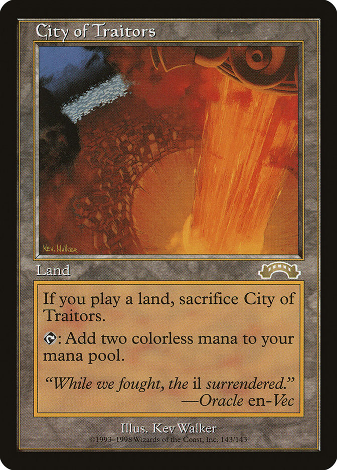 Image of the card City of Traitors.