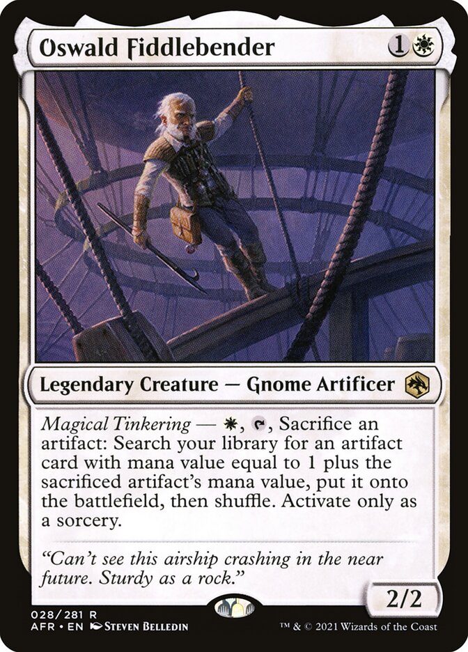 Image of the card Oswald Fiddlebender.