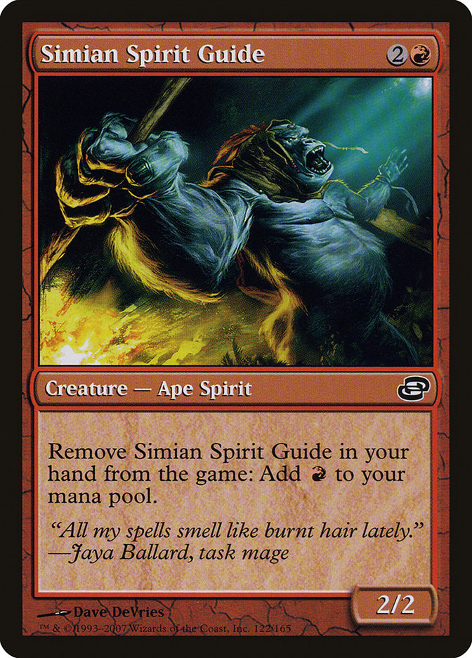 Image of the card Simian Spirit Guide.