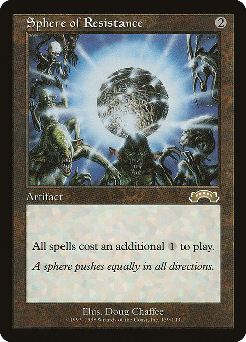 Image of the card Sphere of Resistance.